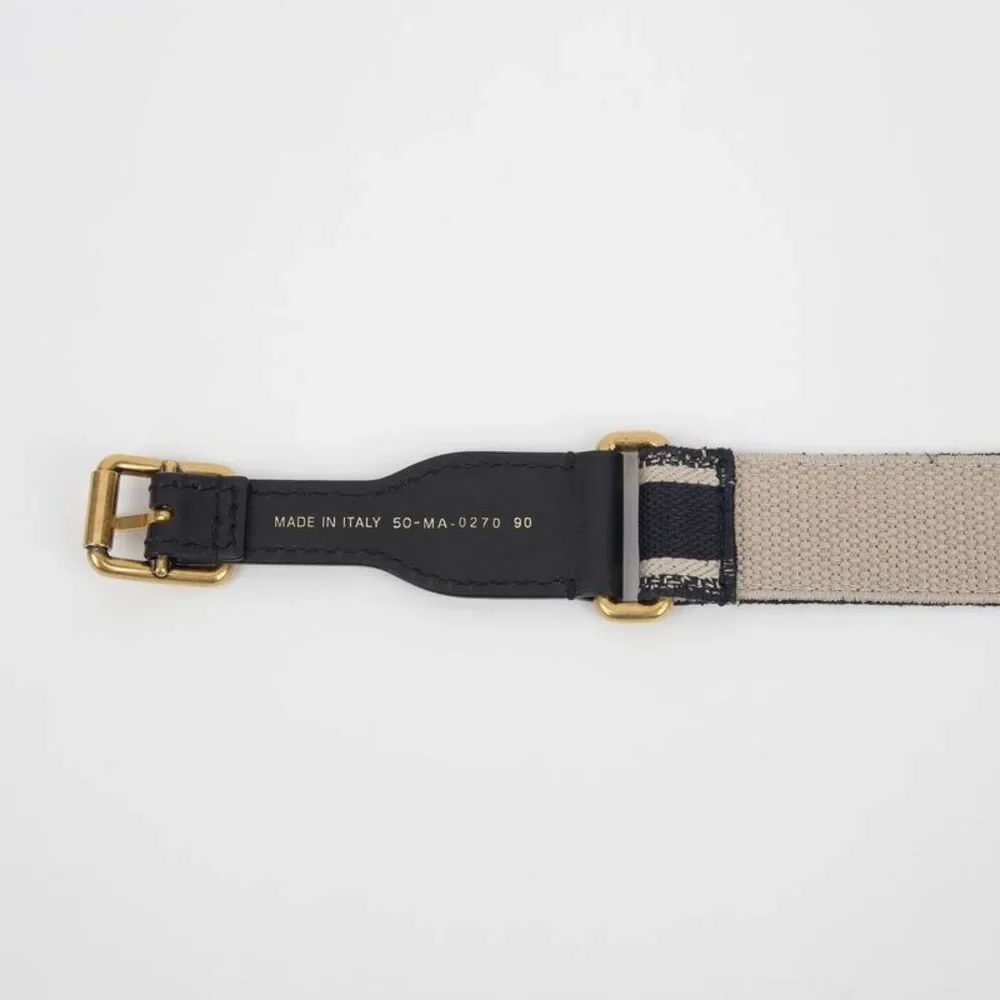 Oblique Jacquard Belt Size